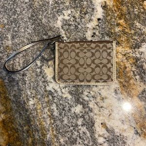 Coach wrist wallet